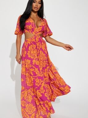 michael kors floral sequin dress Vietta Sequin Cami Maxi Dress